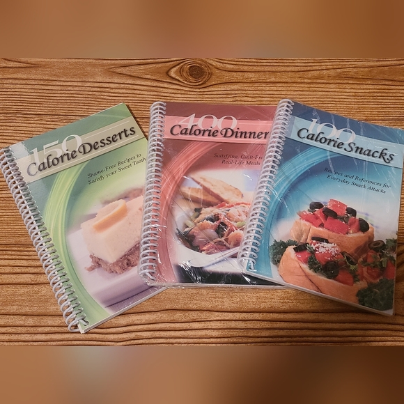 Low-Calorie Cookbooks (3) Dinner Snack Dessert - Picture 2 of 4